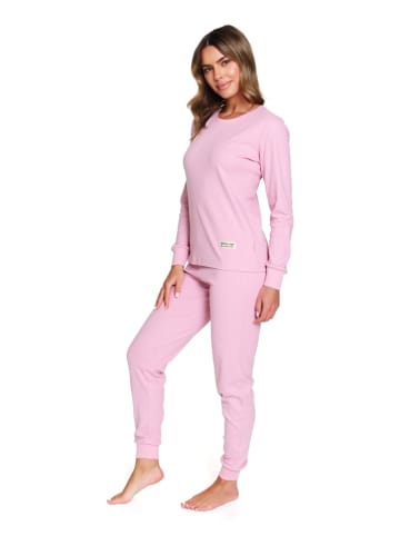 Doctor Nap Piżama w kolorze jasnoróżowym