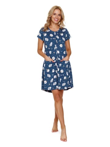 Doctor Nap Umstandsnachthemd in Blau