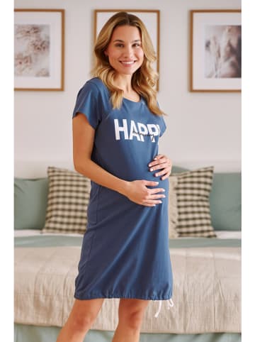 Doctor Nap Piżama ciążowa w kolorze granatowym
