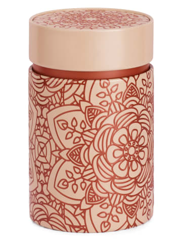 Eigenart 2er-Set: Teedosen "Mandala" in Orange/ Schwarz/ Beige - 150 g