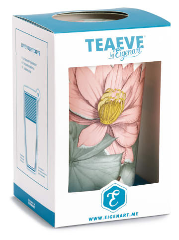 Eigenart Teetasse "Teaeve - Padma" in Rosa/ Grün - 350 ml