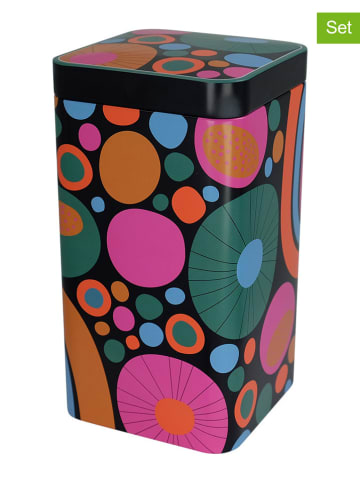 Eigenart 2-delige set: theecontainers "Cheerful" meerkleurig - 500 g