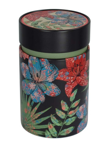 Eigenart 2er-Set: Teedosen "Rustik Flower" in Schwarz/ Bunt - 150 g