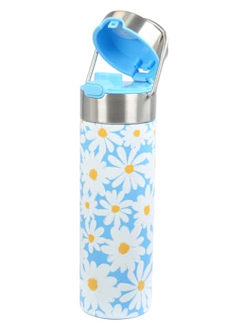 Eigenart Butelka w kolorze błękitno-biało-żółtym na herbatę - 500 ml