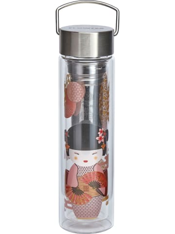 Eigenart Theebereider "Flowtea - New Little Geisha" rood - 350 ml