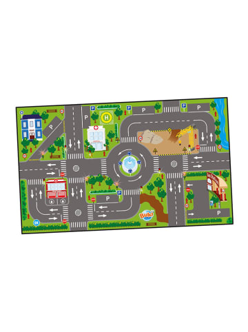 BUKI Mata "Car"ze wzorem do zabawy - 120 x 72 cm - 3+