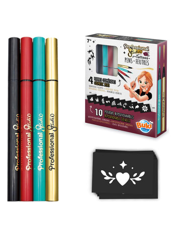 BUKI Kosmetyczne flamastry "Tattoos Pens - Gold" - 7+