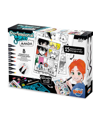 BUKI Książka do malowania "Professional Studio Manga" - 10+