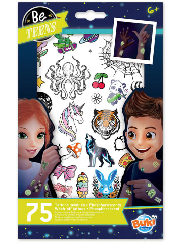BUKI Fluorescerende tattoos "Glow in the dark" - vanaf 6 jaar