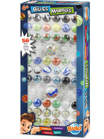 BUKI Szklane kulki (56 szt.) - 6+