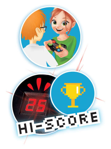 BUKI Gamepad "Memory" w kolorze czarnym - 6+