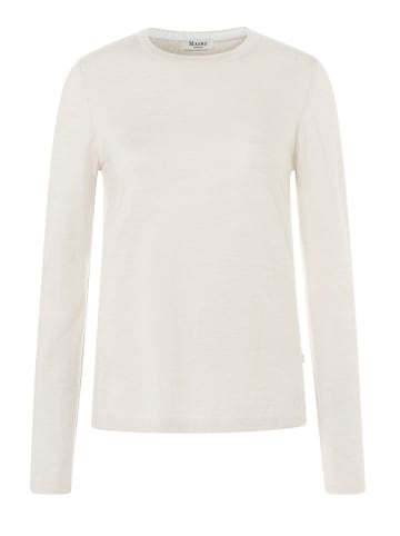 Maerz Muenchen Wollpullover in Weiß