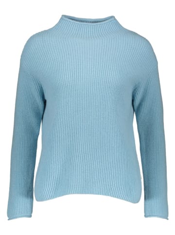 Maerz Muenchen Wollpullover in Hellblau