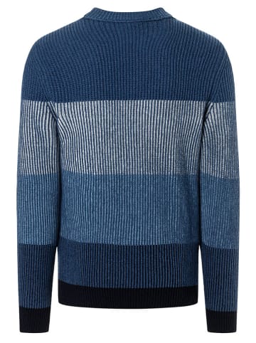 Maerz Muenchen Wollen trui donkerblauw/blauw