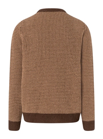 Maerz Muenchen Wollpullover in Hellbraun
