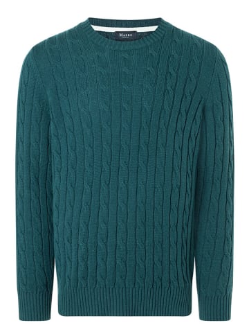 Maerz Muenchen Wollpullover in Petrol