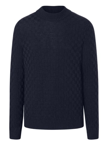 Maerz Muenchen Wollen trui donkerblauw