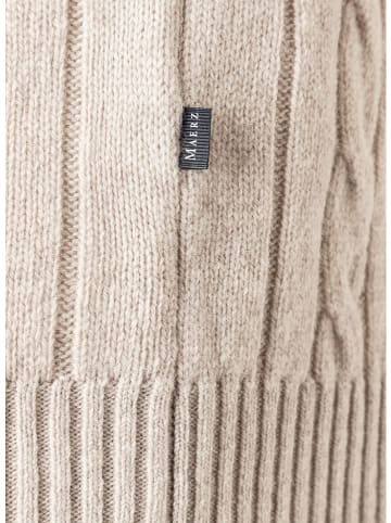 Maerz Muenchen Wełniany golf w kolorze beżowym