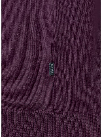 Maerz Muenchen Wollpullover in Pflaume