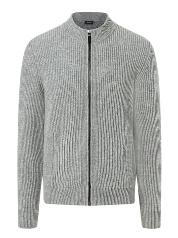 Maerz Muenchen Wollcardigan in Hellgrau