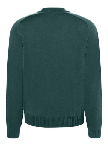Maerz Muenchen Wollcardigan in Petrol