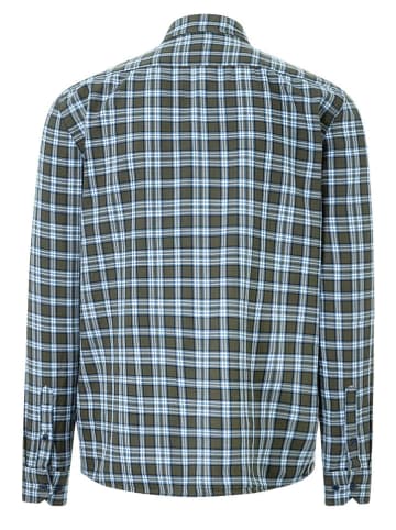 Maerz Muenchen Blouse kaki/lichtblauw