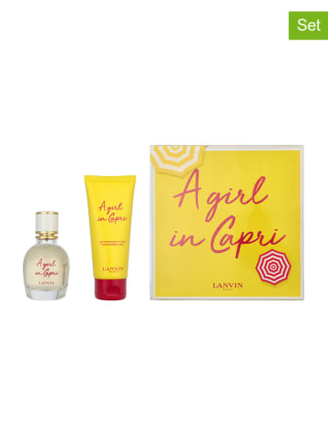 Lanvin 2-delige set: "A Girl In Capri" - eau de toilette en bodylotion