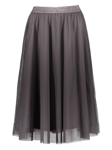 NÜMPH Spódnica "Nuea" w kolorze antracytowym