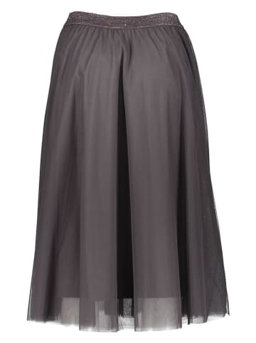 NÜMPH Spódnica "Nuea" w kolorze antracytowym