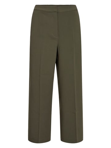 NÜMPH Spodnie "Ronja" w kolorze khaki