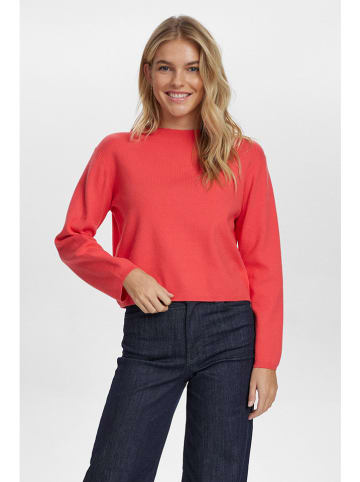 NÜMPH Sweter w kolorze czerwonym