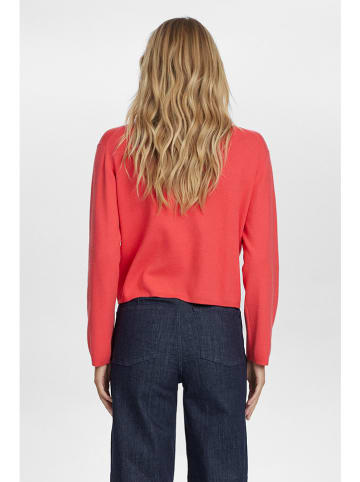 NÜMPH Sweter w kolorze czerwonym