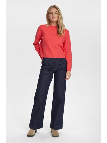 NÜMPH Sweter w kolorze czerwonym