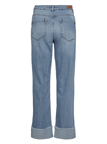 NÜMPH Dżinsy - Regular fit - w kolorze niebieskim