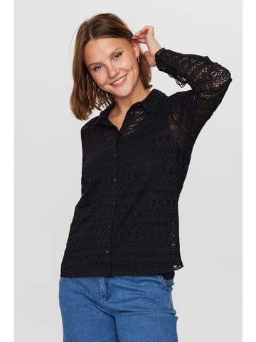 NÜMPH Koszula w kolorze czarnym