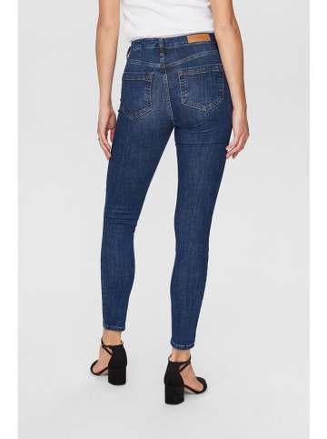 NÜMPH Dżinsy - Skinny fit - w kolorze granatowym