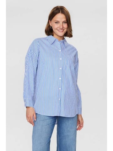 NÜMPH Koszula w kolorze błękitnym