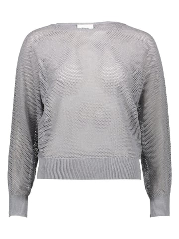 NÜMPH Sweter "Numonadaya" w kolorze szarym