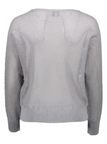 NÜMPH Sweter "Numonadaya" w kolorze szarym