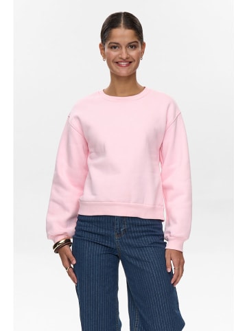 NÜMPH Sweatshirt "Tyra" in Rosa