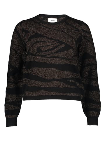 NÜMPH Sweter w kolorze czarnym