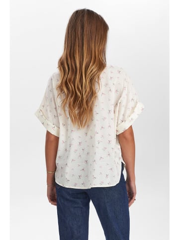NÜMPH Bluzka w kolorze kremowym