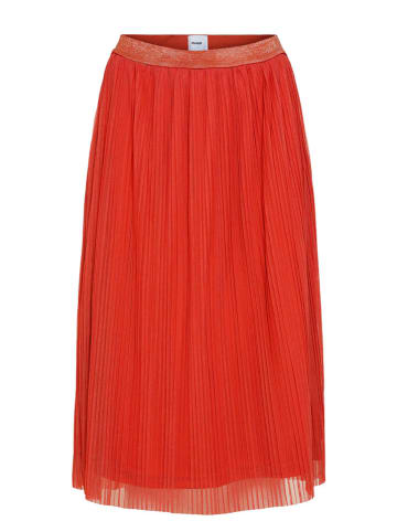 NÜMPH Spódnica "Numea" w kolorze czerwonym