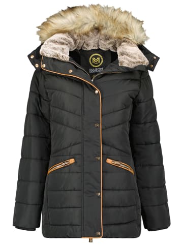 Maison Montaigne Winterjacke "Ajumai" in Schwarz