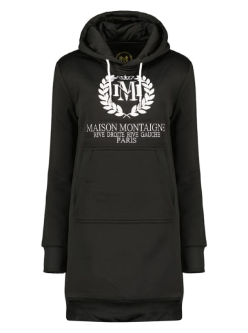 Maison Montaigne Sukienka dresowa "Giqueen" w kolorze czarnym
