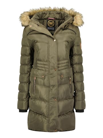 Maison Montaigne Parka "Badomai" w kolorze khaki