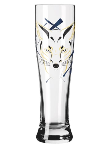 RITZENHOFF 2er-Set: Weizengläser "Brauchzeit" in Schwarz - 500 ml