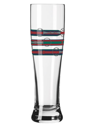 RITZENHOFF 2er-Set: Weizenbiergläser "Reitgold" in Schwarz - 500 ml