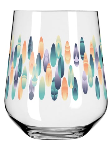 RITZENHOFF Szklanki (2 szt.) "Wanderlust" w kolorze zielono-fioletowym do ginu - 700 ml