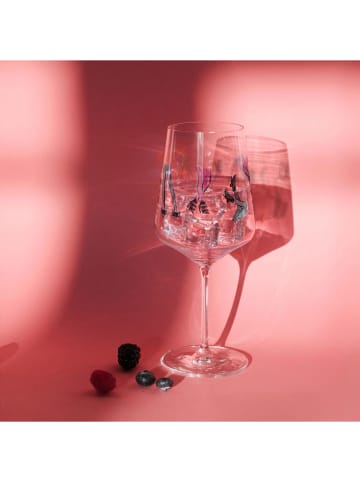 RITZENHOFF Cocktailglas "Online Fashion" in Rosa/ Hellblau/ Grün - 600 ml